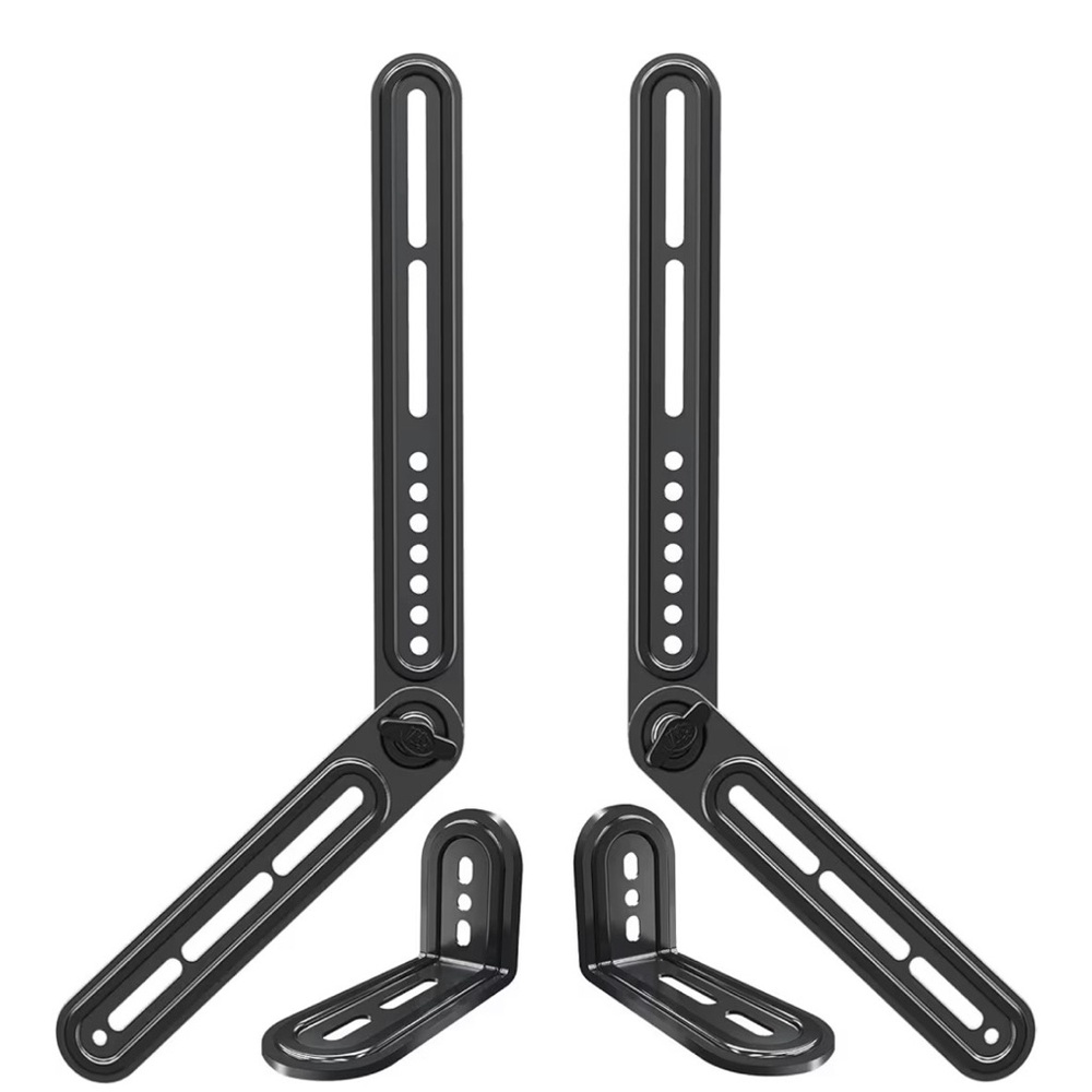 Adjustable Black Speaker Mount Brackets (A88)